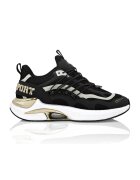 Plein Sport Текстилни спортни обувки Runner Air Pressure//Gen.X.04 - Златист/Черен