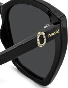 Polaroid Слънчеви очила Butterfly с поляризация Черен