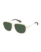 Polaroid Унисекс поляризирани слънчеви очила Aviator - Златист