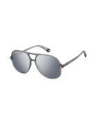 Polaroid Унисекс слънчеви очила Aviator с поляризация и огледални стъкла