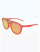 Polaroid Унисекс слънчеви очила Aviator с поляризация - Керемидено червено