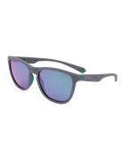 Polaroid Унисекс слънчеви очила Wayfarer с поляризация - Tъмносив