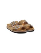 Pollini Дамски джапанки - SA28373G0MTF0209 - Естествена кожа