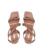 Pollini Дамски сандали 303874100 - Естествена кожа - Розов
