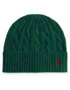 Polo Ralph Lauren Дамска шапка вълна и кашмир зелена One Size INTL