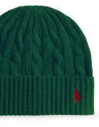 Polo Ralph Lauren Дамска шапка вълна и кашмир зелена One Size INTL