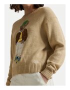 Polo Ralph Lauren Дамски пуловер 211972121001 бежов