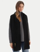 Polo Ralph Lauren Дамски шал вълна черен One Size INTL