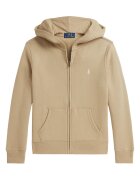Polo Ralph Lauren Мъжка блуза с цип бежова памук Бежов