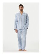 Polo Ralph Lauren Мъжка многоцветна карирана пижама Многоцветен