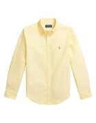 Polo Ralph Lauren Мъжка риза памук жълт закопчаване с копчета