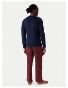 Polo Ralph Lauren Мъжки пижами тъмносини и червени