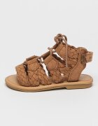 Primigi Сандали Gladiator с велкро Тъмнокафяв