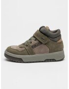 Primigi Спортни обувки Gore-Tex с набук - Тъмнозелен/Tъмносив
