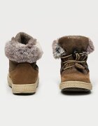 Primigi Водоустойчиви боти с велур Кафяв