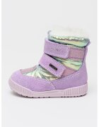 Primigi Зимни боти Gore-Tex с велкро - Виолетов/Сребрист