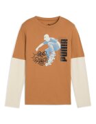 Puma Блуза Mid 90s с дизайн 2в1 Крем/Камел