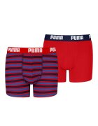 Puma Боксерки без шарка и на райе - 2 чифта Червен/Черен/Виолетов