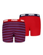 Puma Боксерки без шарка и на райе - 2 чифта Червен/Черен/Виолетов