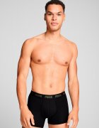 Puma Боксерки с лого на талията - 3 чифта Черен/Каки