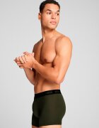 Puma Боксерки с лого на талията - 3 чифта Черен/Каки