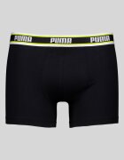 Puma Боксерки с лого на талията - 3 чифта Черен/Светло сив