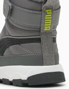 Puma Боти Evolve AC+ от еко кожа и текстил Избеляло черно/Tъмносив