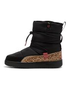 Puma Боти Snowbae с лесно обуване Черен/Кафяв/Бежов