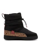 Puma Боти Snowbae с лесно обуване Черен/Кафяв/Бежов