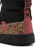 Puma Боти Snowbae с лесно обуване Черен/Кафяв/Бежов