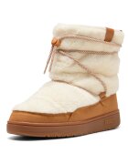 Puma Боти Snowbae с лесно обуване Слонова кост/Карамел