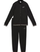Puma Дълъг слим спортен екип с цип Черен