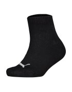 Puma Дълги чорапи с лого - 3 чифта Черен