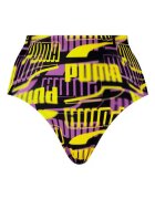 Puma Дамски бански костюм swim women printed high 938345-01 Черен Черен