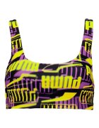 Puma Дамски бански костюм swim women printed scoo 938344-01 Черен Черен