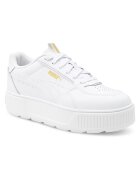 Puma Дамски кецове - бели - екологична кожа - с платформа