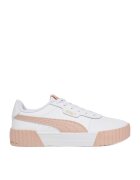 Puma Дамски спортни обувки - CARINA 3.0 - бял/бежов - естествена кожа