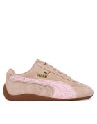 Puma Детски маратонки - естествена кожа - бежови - текстилен интериор