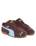 Puma Детски спортни обувки - естествена кожа - кафяви