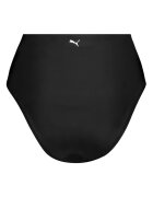 Puma Долнище на бански с висока талия Черен
