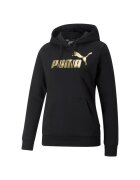 Puma essplus Metallic Logo Hoodie - 849958-01 - Дамски - 2XS INTL