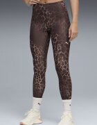 Puma Фитнес клин Essential Spotted Haze с животински принт Тъмнокафяв