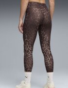 Puma Фитнес клин Essential Spotted Haze с животински принт Тъмнокафяв