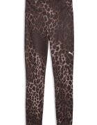 Puma Фитнес клин Essential Spotted Haze с животински принт Тъмнокафяв
