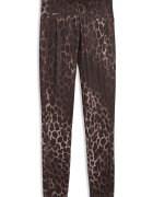 Puma Фитнес клин Essential Spotted Haze с животински принт Тъмнокафяв