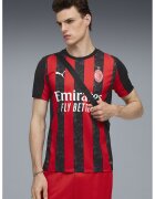 Puma Футболна слим тениска AC Milan - Червен/Черен