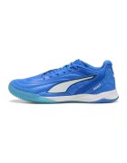 Puma Футболни обувки Ibero V под глезена - Бял/Светлосин