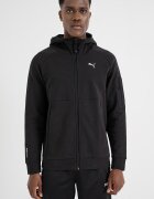 Puma Худи Alpine Snow с цип и миди яка Черен
