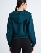 Puma Худи Ess Elevated с ръкави реглан Тъмнозелен