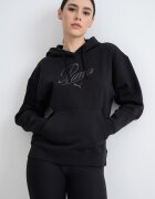 Puma Худи Essentials Script с лого на гърдите Черен